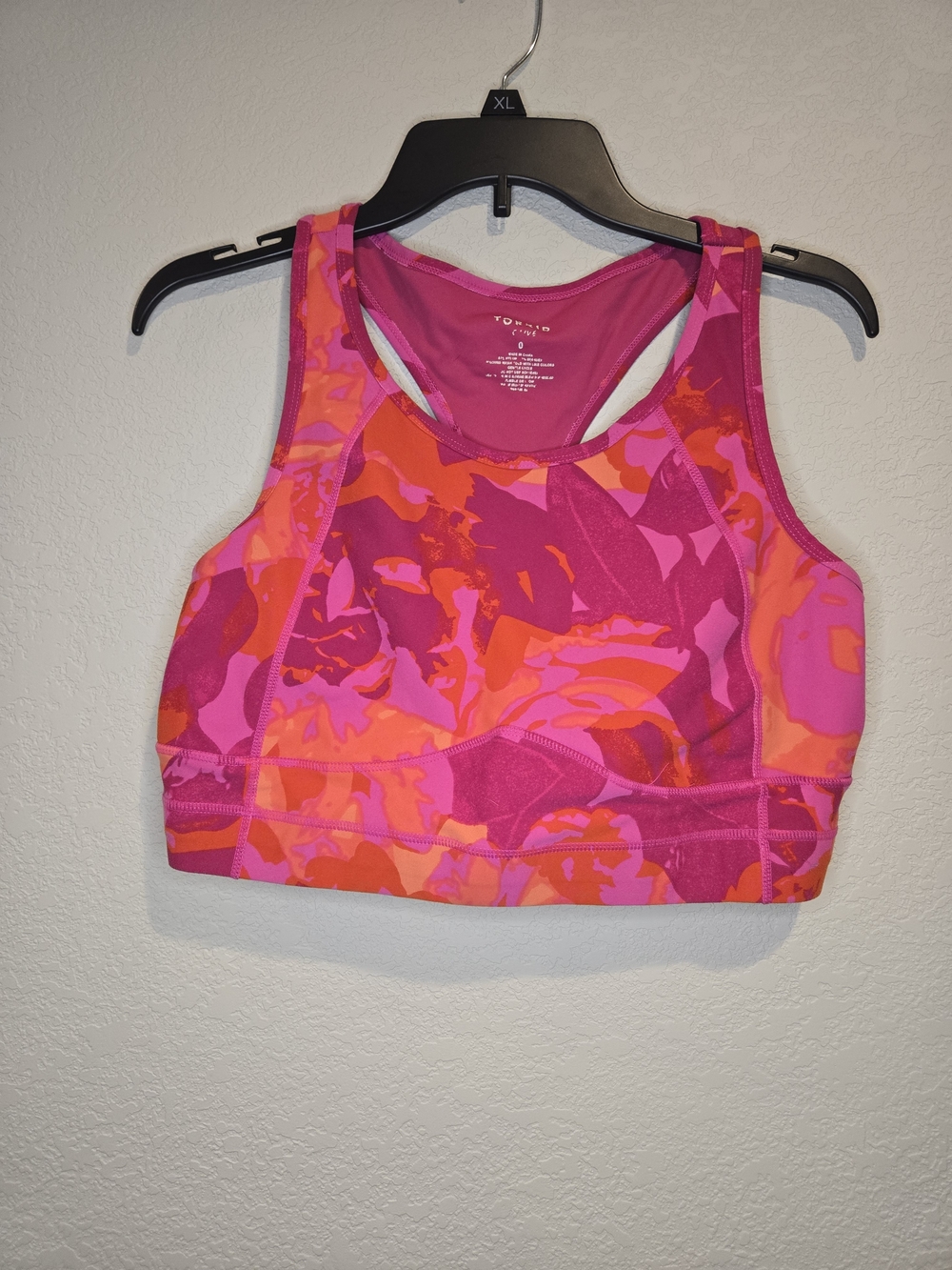 Torrid Active Women's Plus Size TRU Low-Impact Floral Camo Sports Bra 0.